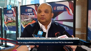 47th ASEAN Summit: 10m floral installation to welcome leaders with led waterfall