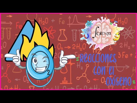 Video: ¿Qué elemento no reacciona con el oxígeno?
