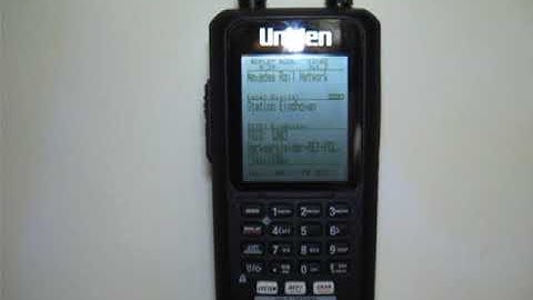 Uniden UBCD3600XLT BCD436HP NXDN Radio Scanner in Nexedge Reception