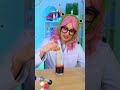 Rainbow Rain With Oil And Water 🌈✨ #shorts #fun