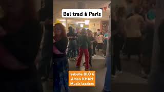 Animation bal trad - jam à Paris (Dorothy). Isabelle BLÔ - cornemuse France, et Aman KHAN au tabla.