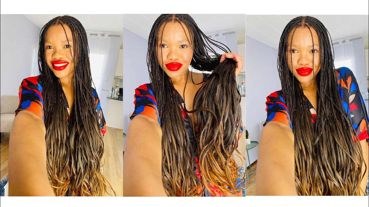 French curl braids with Darling loose braid: DO IT YOURSELF