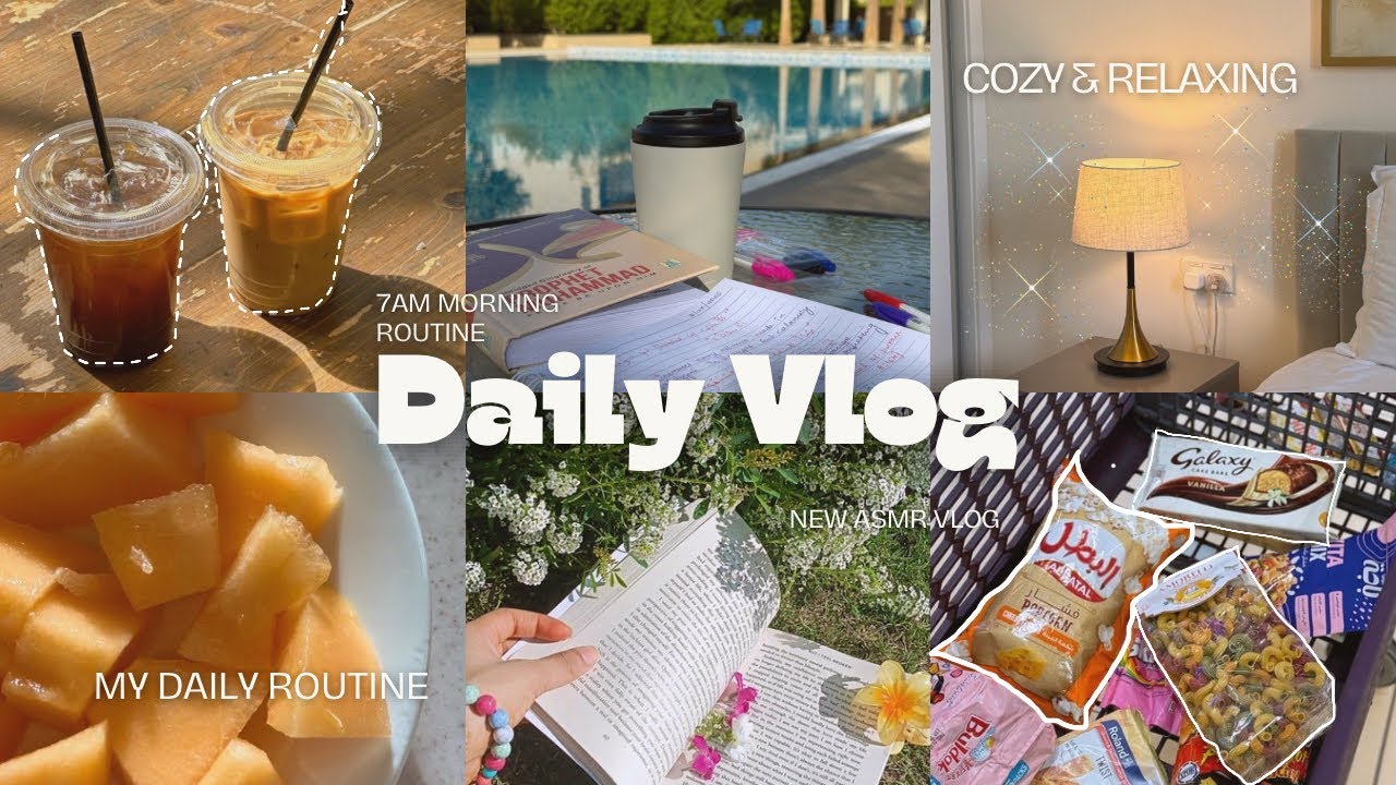 7AM  Productive Morning Routine 🌿🫧| Muslim girl ,No Salah Day ,Skincare, Journaling,ASMR VLOG