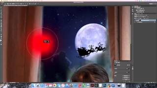 Creating a 'waiting for santa' image in photoshop screenshot 3
