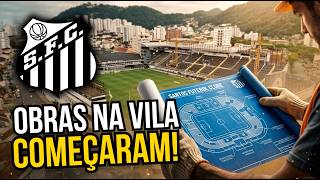 Vila Belmiro under construction: what changes in capacity for Santos fans