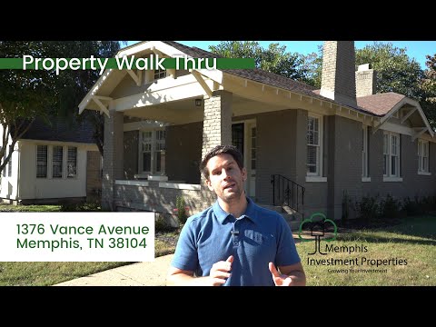 1376 Vance Avenue, Memphis, TN home video tour