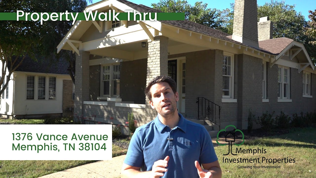 Walk Through 1376 Vance Avenue Memphis TN YouTube