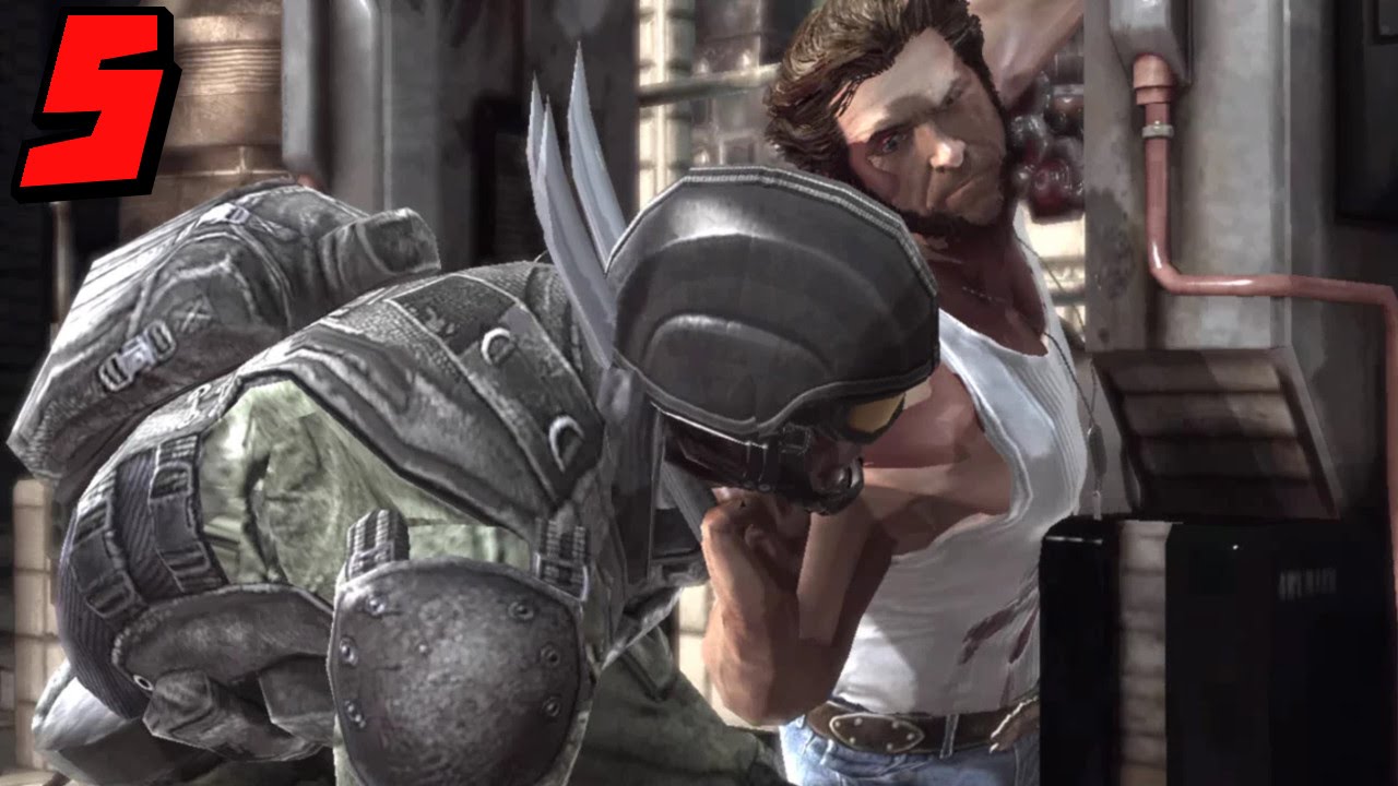 X-Men Origins Wolverine Walkthrough Part 5: Stealth! - YouTube