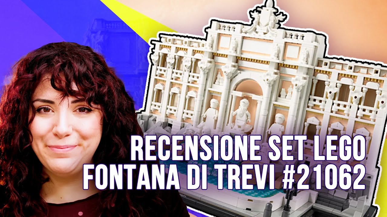 LEGO FONTANA di TREVI 21062 | Fountain ARCHITECTURE