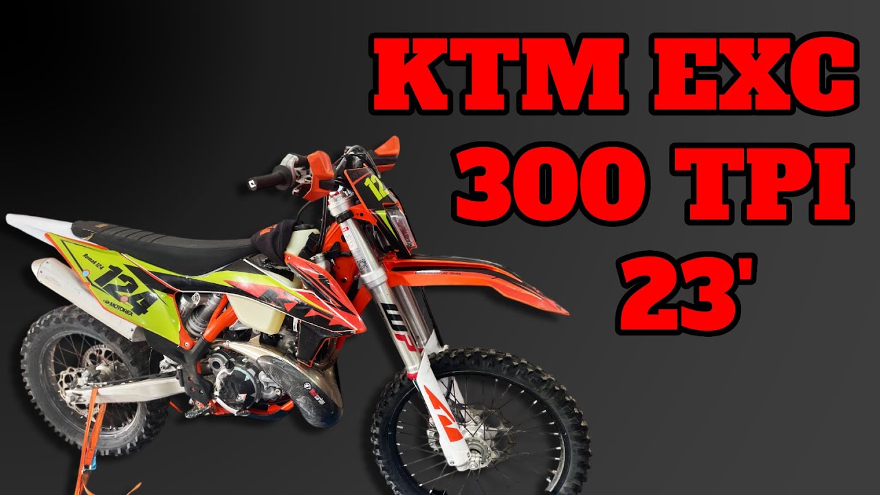 KTM exc 300 tpi 2023 - wymiana tłoka i cylindra