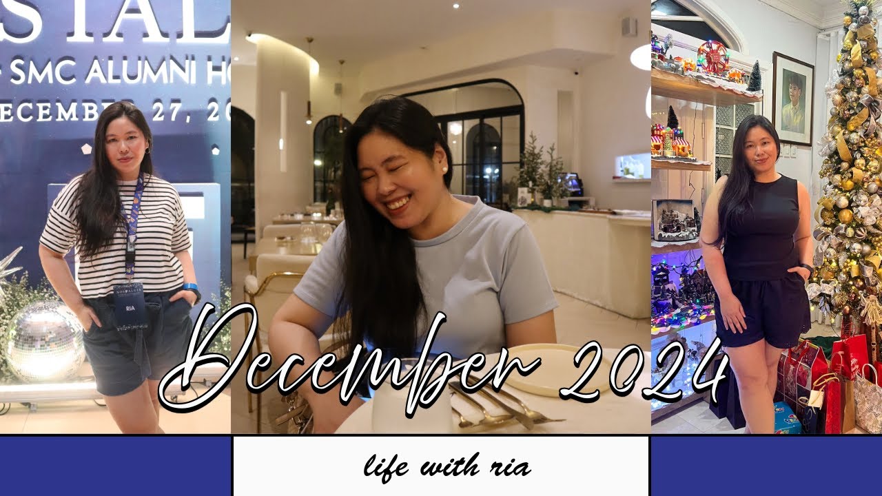 December 2024 Video Diary 