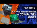 COMPUTEX 2023 - Acer Booth Spatial Labs &amp; Aspire Vero Showcase