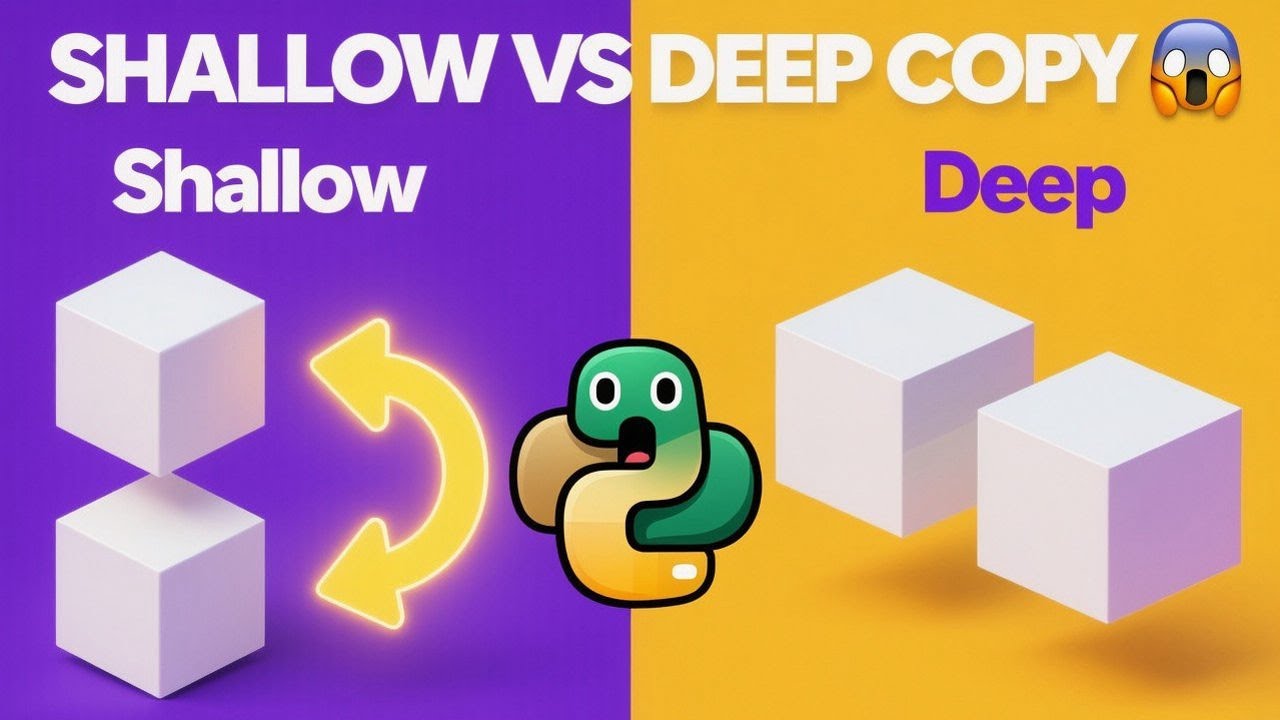 Master Python Memory Management | Shallow and Deep Copy