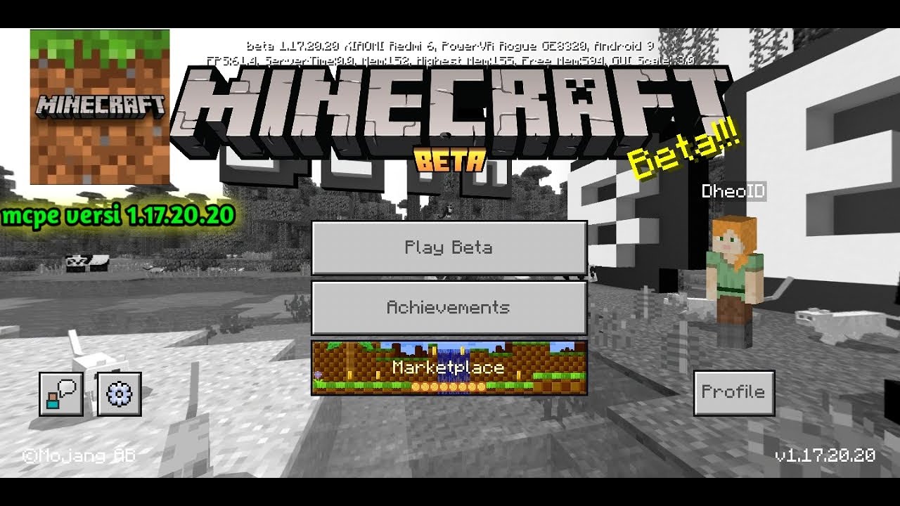 Download Minecraft PE 1.17.20.20 for Android