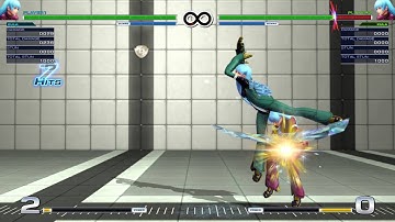 THE KING OF FIGHTERS XIV - Kula midscreen 1 bar combo (1000 max)