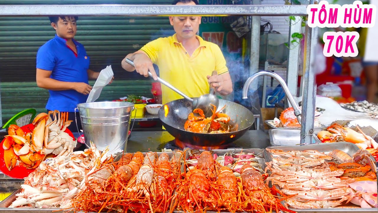 hải sản tươi sống tphcm  New  Quán Tôm Hùm 70k gây sốt ở Sài Gòn bây giờ ra sao? (Lobsters)