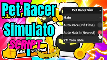 [🏁 OP SPEED] Pet Racer Simulator Script | AUTO RACE 🐾 FAST WINS 🏆 INFINITE BOOST 🚀✨