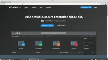Урок 5.1.  Управление переходами между страницами приложений в Oracle APEX 19.1