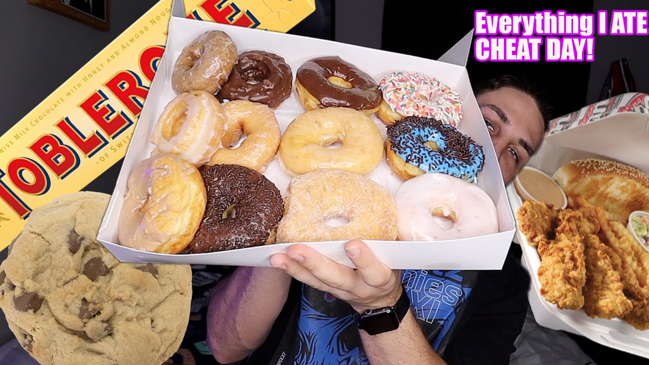 Eating Everything I Crave Cheat Day! 🍩 - YouTube
