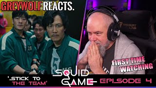 🇰🇷 SQUID GAME - Episode 4 &#39;Stick to the Team&#39; | REACTION/COMMENTARY - FIRST WATCH