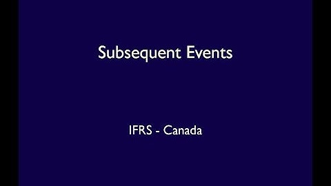 Model 5, V5 - Subsequent Events EXPLAINED with Examples