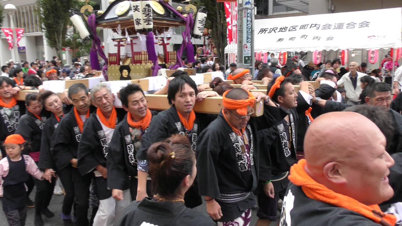 ところざわまつり16 淺友會神輿その2 Youtube