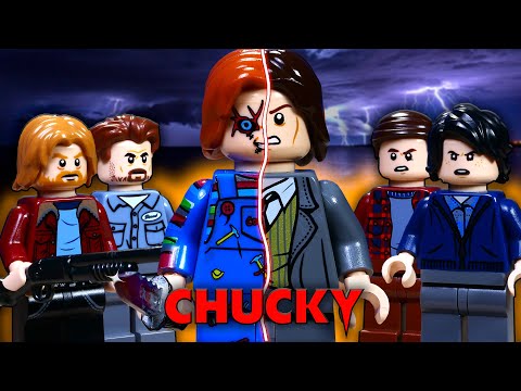Видео: LEGO Мультфильм Чаки 3: Кошмар в Доме / Chucky Stop Motion, Animation
