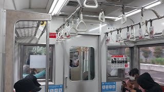 【走行音】東京メトロ千代田線6000系6020F(6720)三菱VVVF-IGBT 3レベル高音80Km/h. Depok Baru-Universitas Pancasila Station.