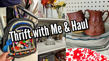 RELAXING GOODWILL THRIFT WITH ME+MY HAUL | THRIFTING IN 2024