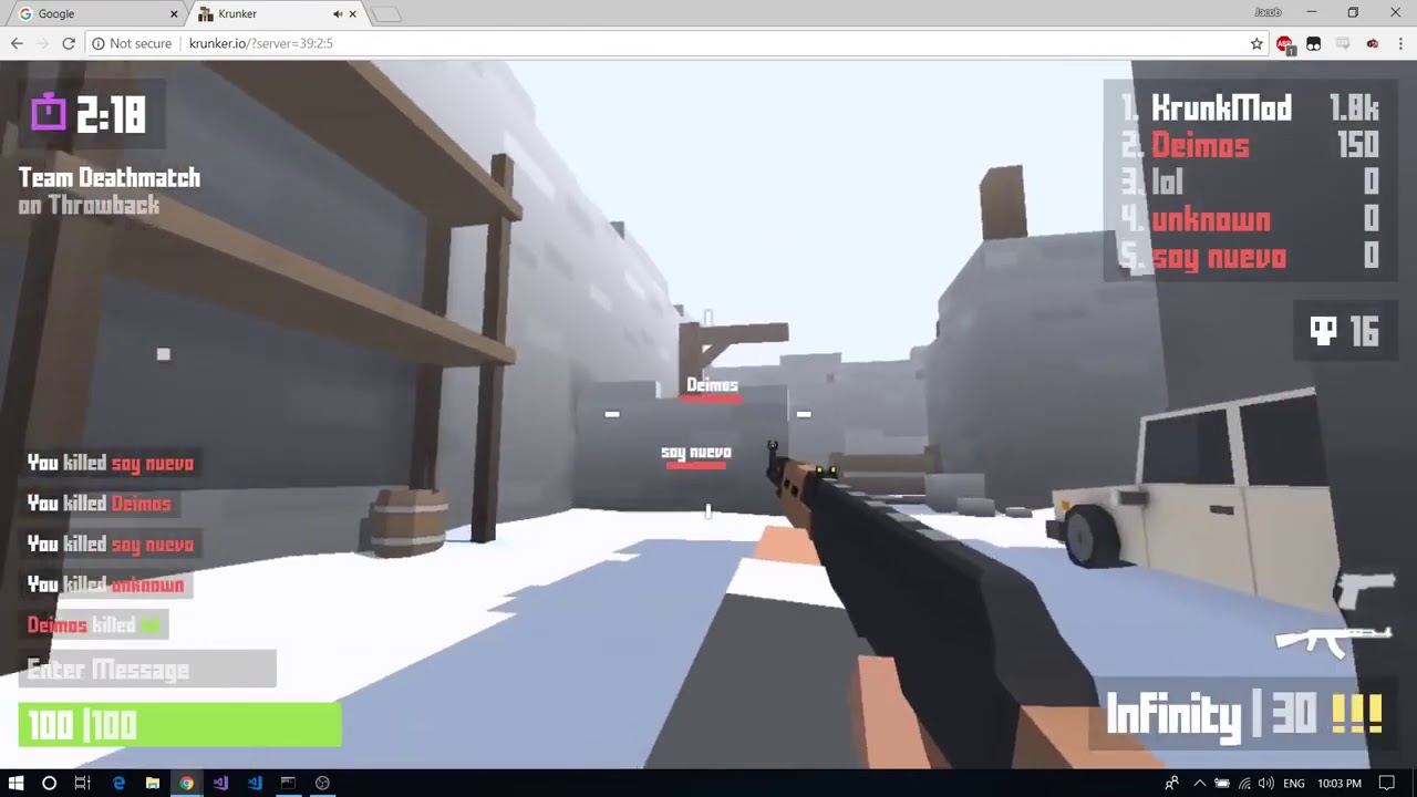 BEST Hack Krunker io WORKING   AIMBOT, ESP, CHAMS   2020