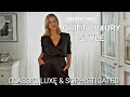 How to dress old money style  quiet luxury outfits ft daisysilk