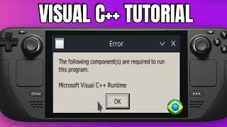 STEAM DECK TUTORIAL VISUAL C++ RUNTIME COM LUTRIS E PROTON, EVIL WEST E OUTROS JOGOS 100% NO DECK