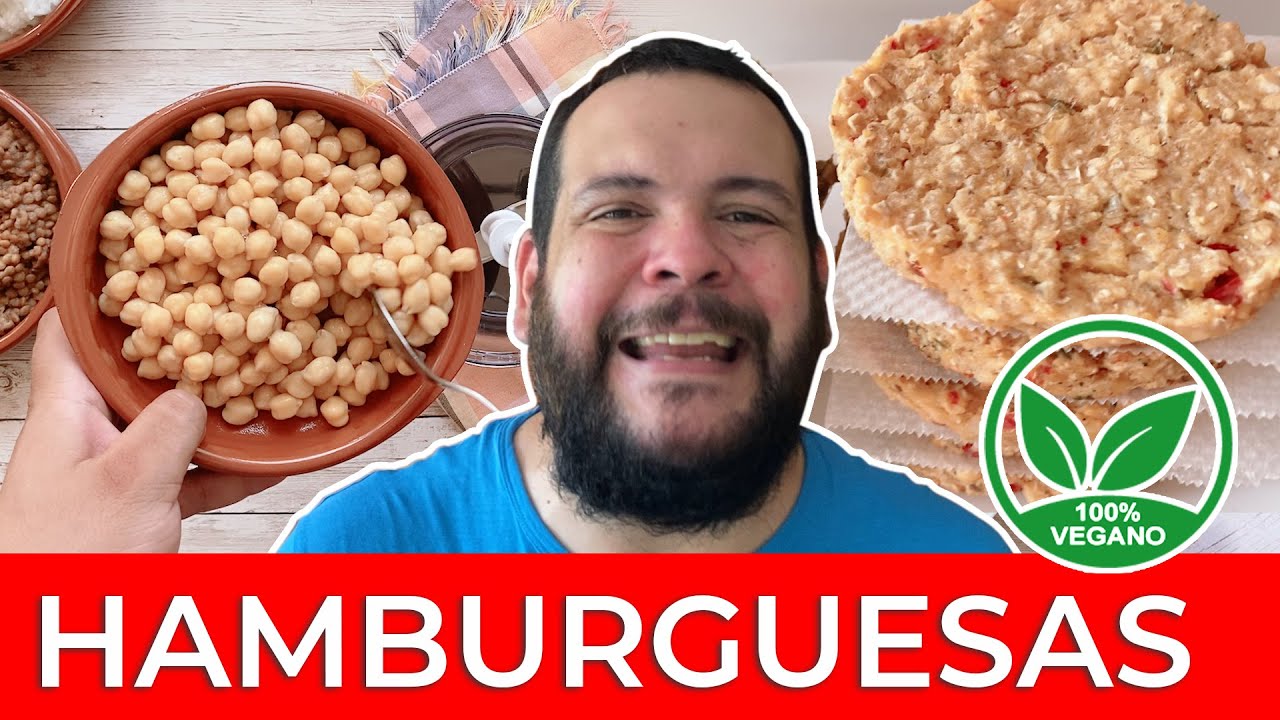 HAMBURGUESAS 🍔 vegetarianas Las mejores | NO SE ROMPEN | Tenedor Libre