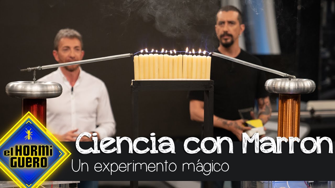 Marron sorprende a Ozuna con un experimento mágico - El Hormiguero