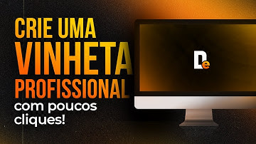 Como criar VINHETA para canal no YouTube e INTRO para vídeos no site InVideo