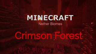 Minecraft Nether Biomes: Crimson Forest Ambiance and Music