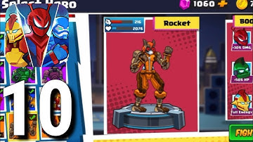 Robot Super: Hero Champions - Gameplay Walkthrough Part 10 | Rocket (Android, iOS) | Gaming Kid