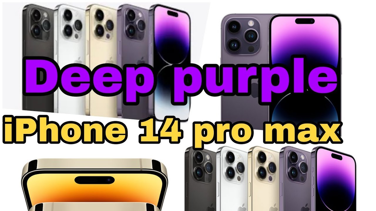 🍎14 Pro Max Unboxing Deep Purple🥳||