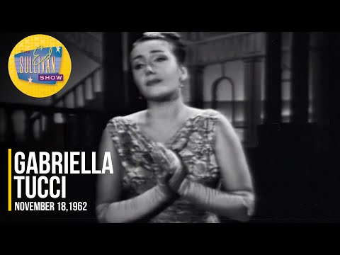 Gabriella Tucci "Vissi d'arte" on The Ed Sullivan Show