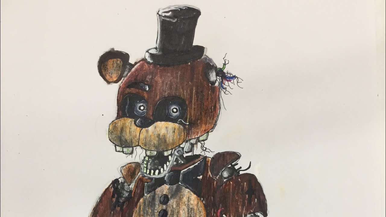 The Joy Of Creation: Reborn Five Nights At Freddy's Drawing