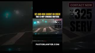 HIT AND RUN CAUGHT ON VIDEO! This is why evidence matters.  #sasmithlegal #legalsupport #hitandrun