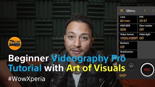 A beginner's guide to Xperia’s Videography Pro – with Art of Visuals screenshot 1