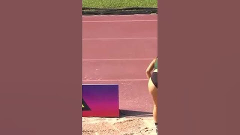 Thumbnail of Beautiful Spanish Long Jump #beautiful #athletics #trackandfield #womensathletics #fitnessgirl