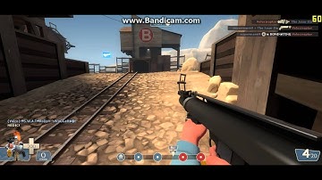 TF2: Rocket jump (upward)