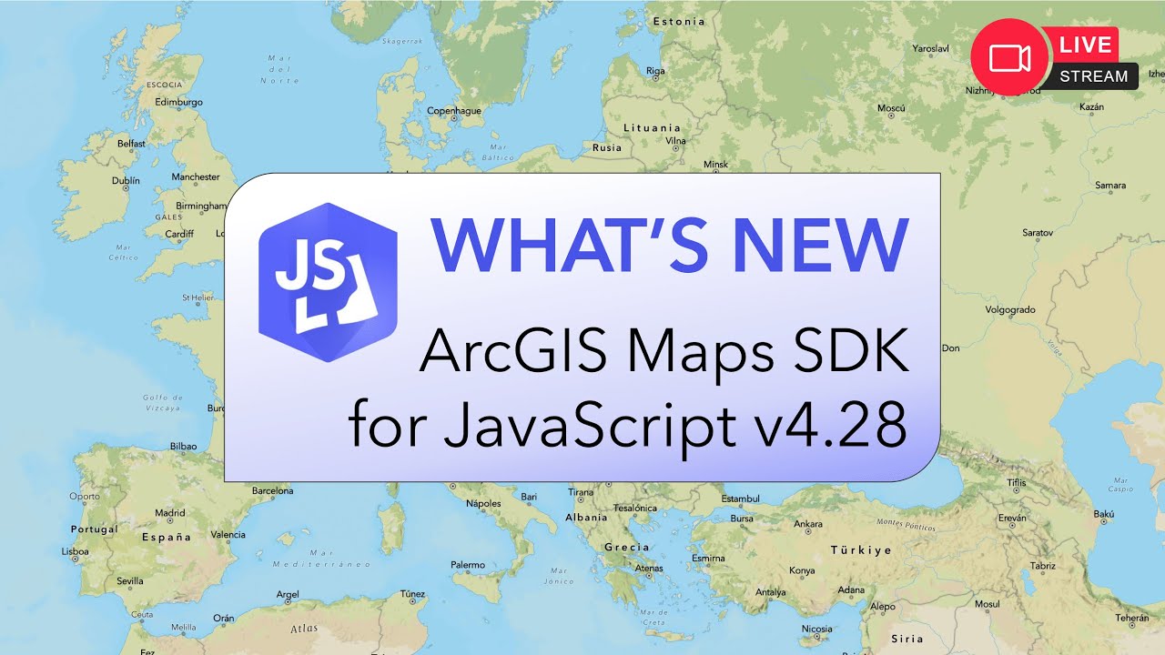What's New: ArcGIS Maps SDK for JavaScript v4.28 - YouTube