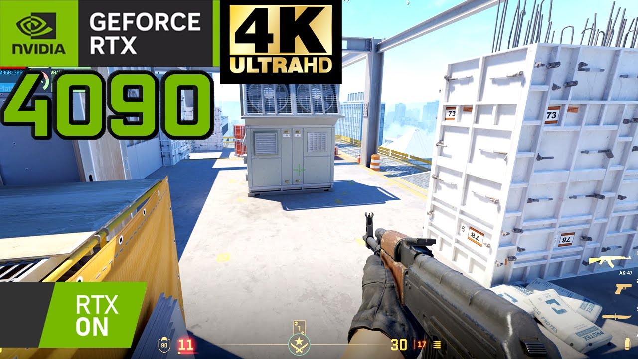 RTX4090 i9 13900 | CS 2 | realistic MAX graphic | Vertigo map gameplay ...
