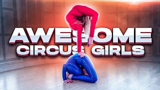 Awesome Circus Girls. Extreme Contortion Tricks. Professional Contortionist. Flexshow