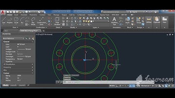 AutoDesk AutoCad Dynamic Block Flange B16.5