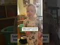 Toddler is excited to see every family member... except one