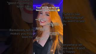 Text This And He Will Never Stop Smiling  short shorts facts tips trending